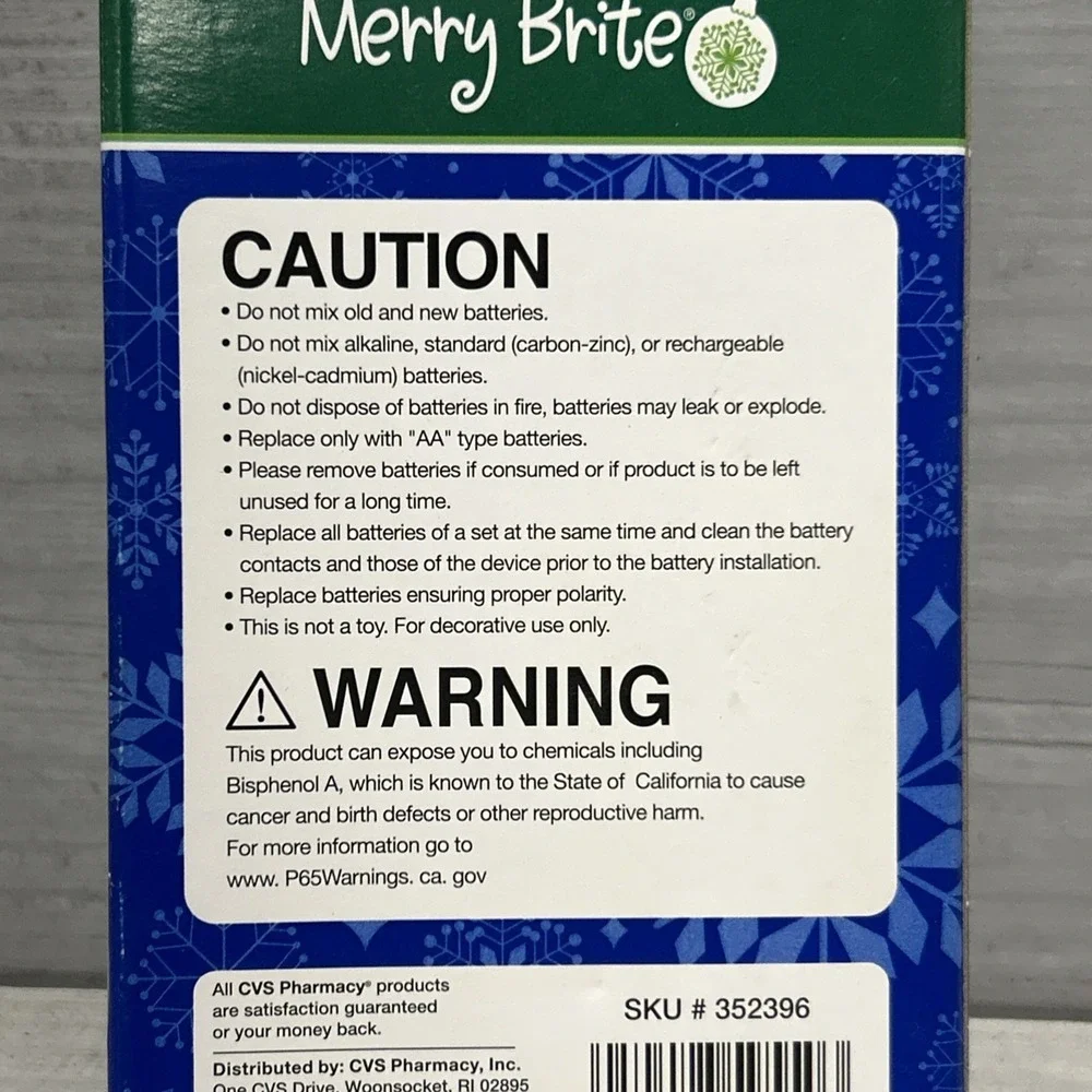 New! Pack of Merry Brite 15 Count Battery Operated LED Dome Lights Red
